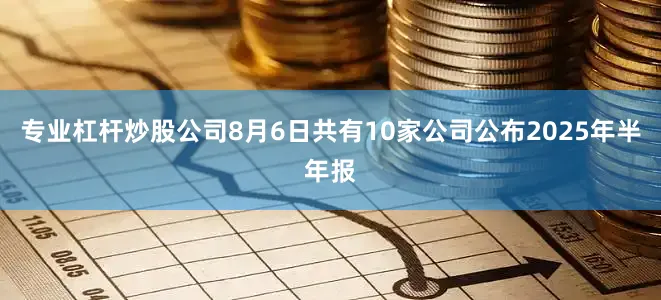 专业杠杆炒股公司8月6日共有10家公司公布2025年半年报