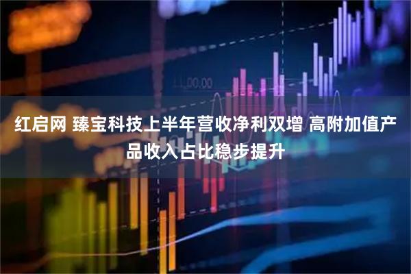 红启网 臻宝科技上半年营收净利双增 高附加值产品收入占比稳步提升
